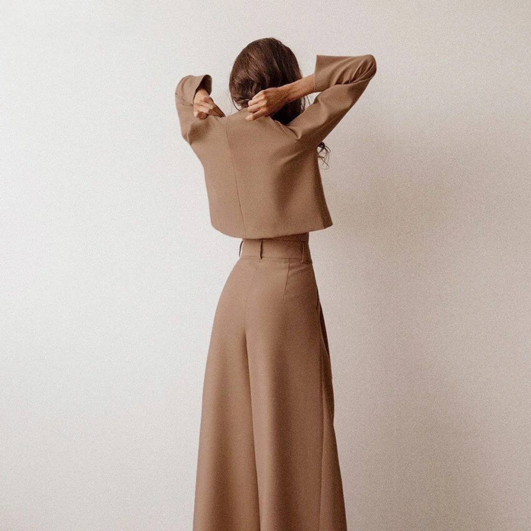 Dalila® | Women's loose long sleeve and pants set - Image 5