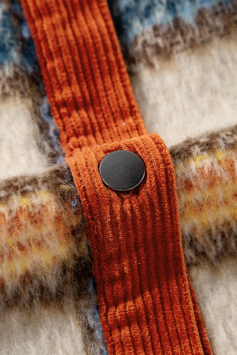 Damaris | Oversized checked button-down jacket - Image 6