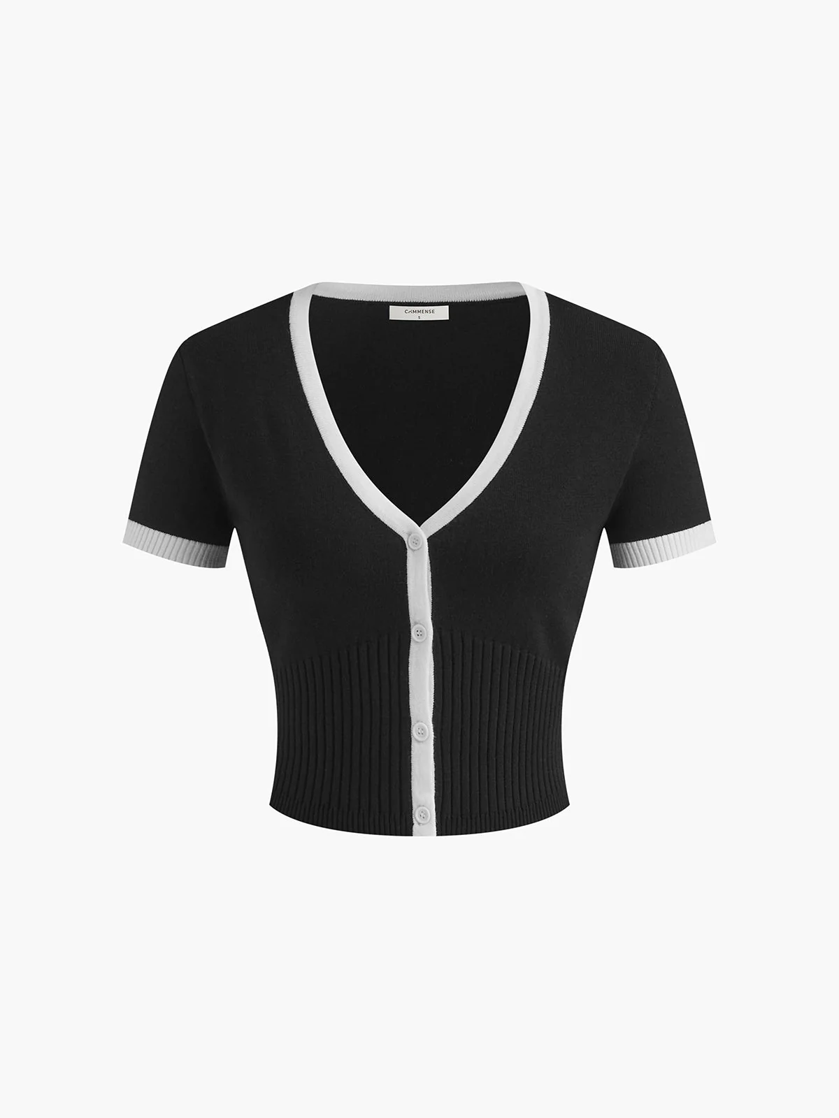 Dana® | Knitted Dress With Contrasting Cuffs - Image 7