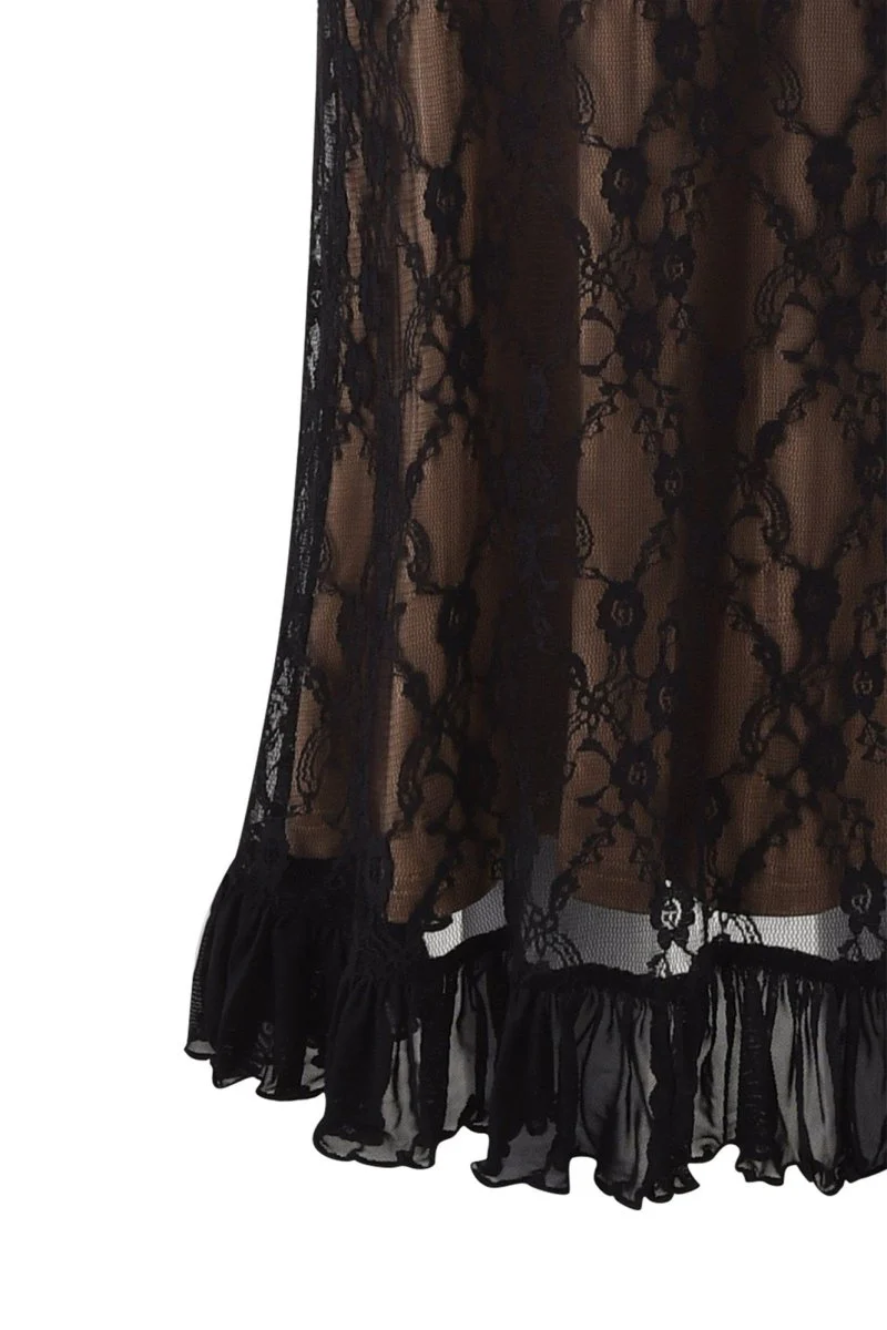 Daniela® | Maxi Dress With Ruffles And Floral Lace - Image 8