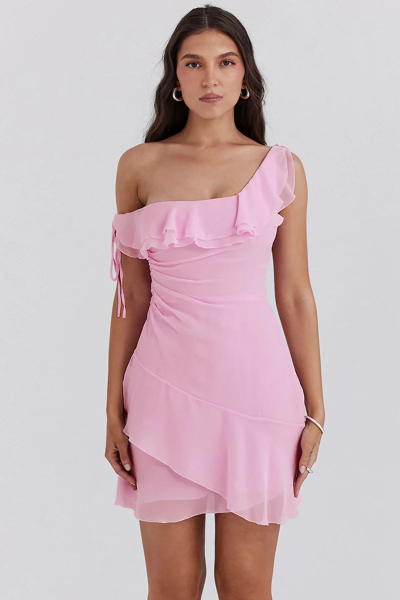 Daniela® | Off-Shoulder Ruffle Shirt Mini Dress - Image 10