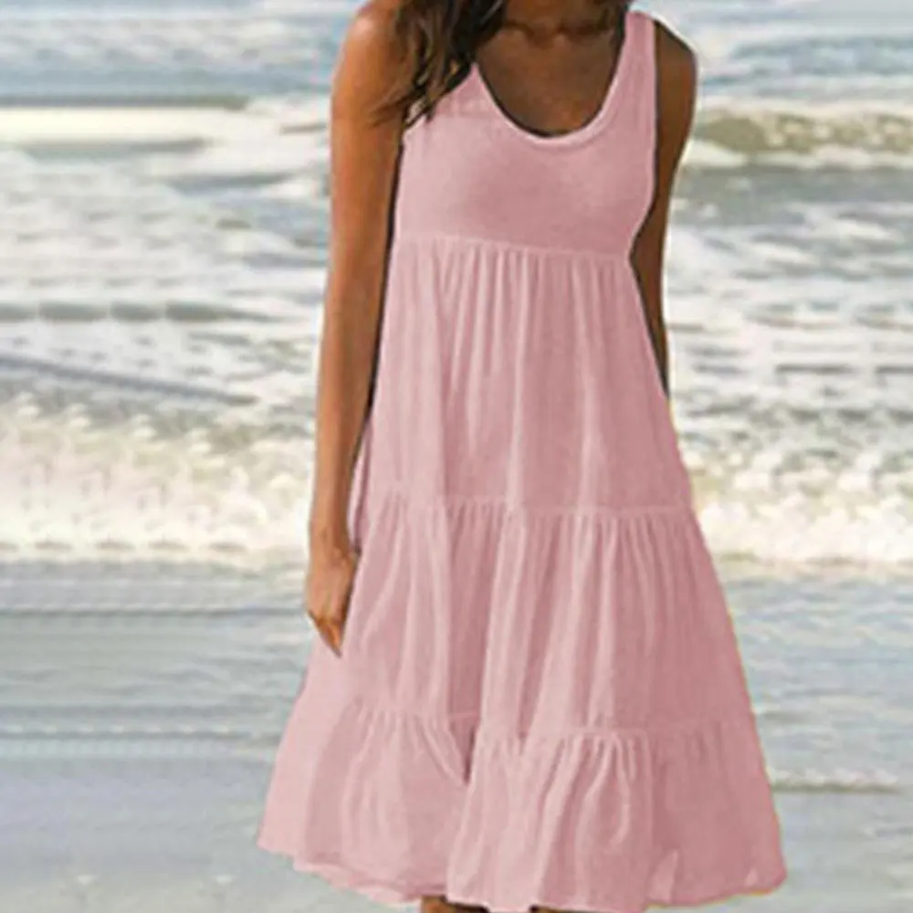 Daphne® | Women'S Boho Summer Dress With Ruffles - Image 4