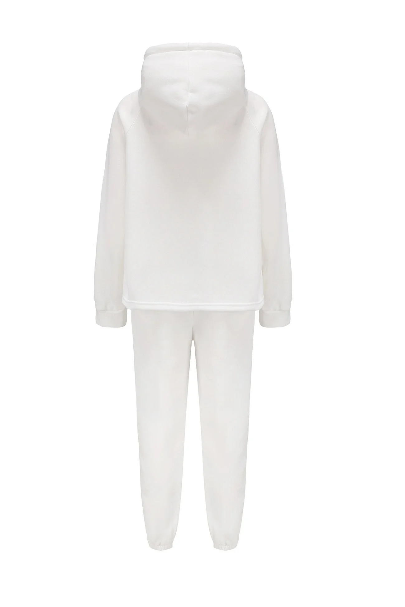 Dayana | Solid color short suits with hood - Image 10