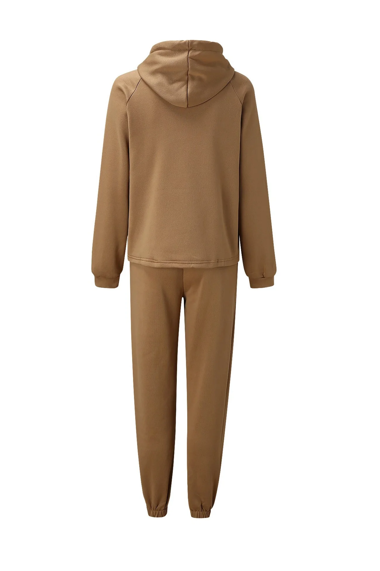 Dayana | Solid color short suits with hood - Image 3