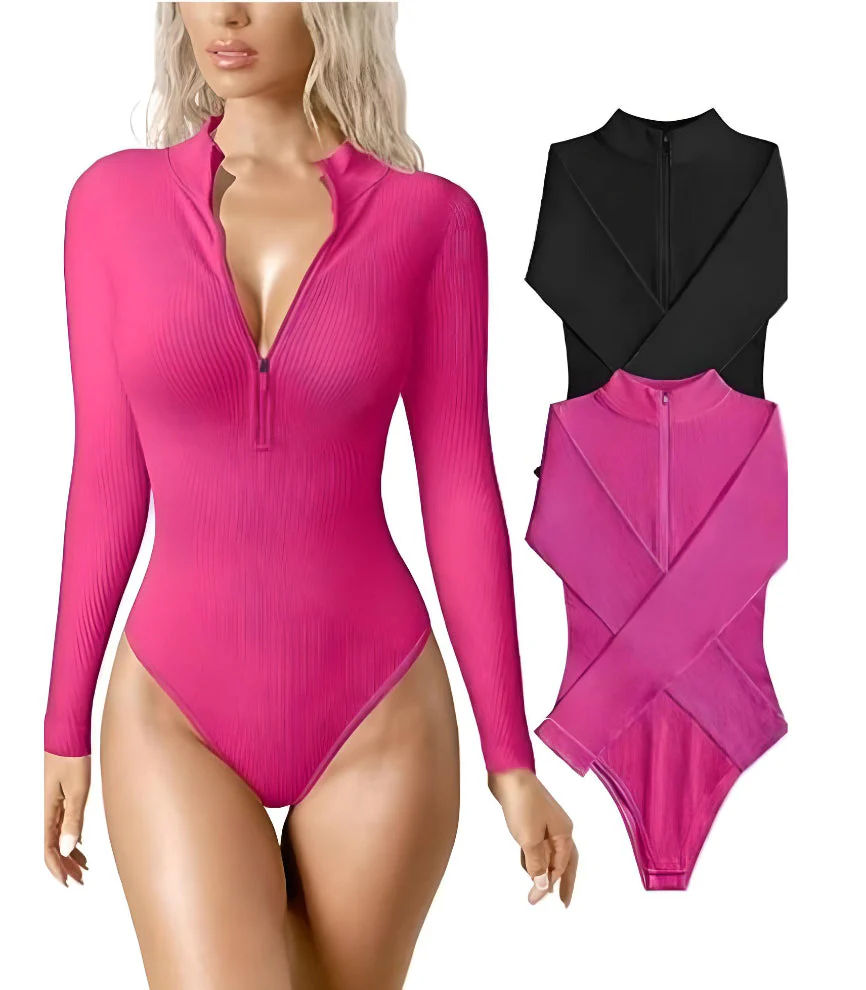 Debora® | Bodycon Con Zip In Elastan - Image 2