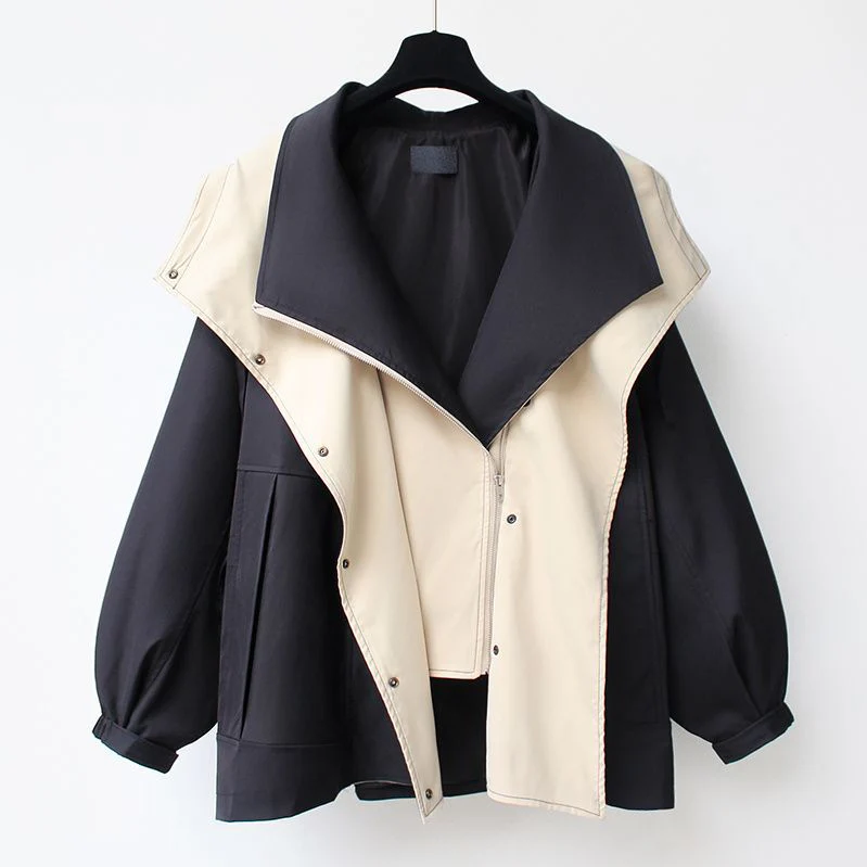 Deborah | Two-layer jacket with zip and buttons - Image 11