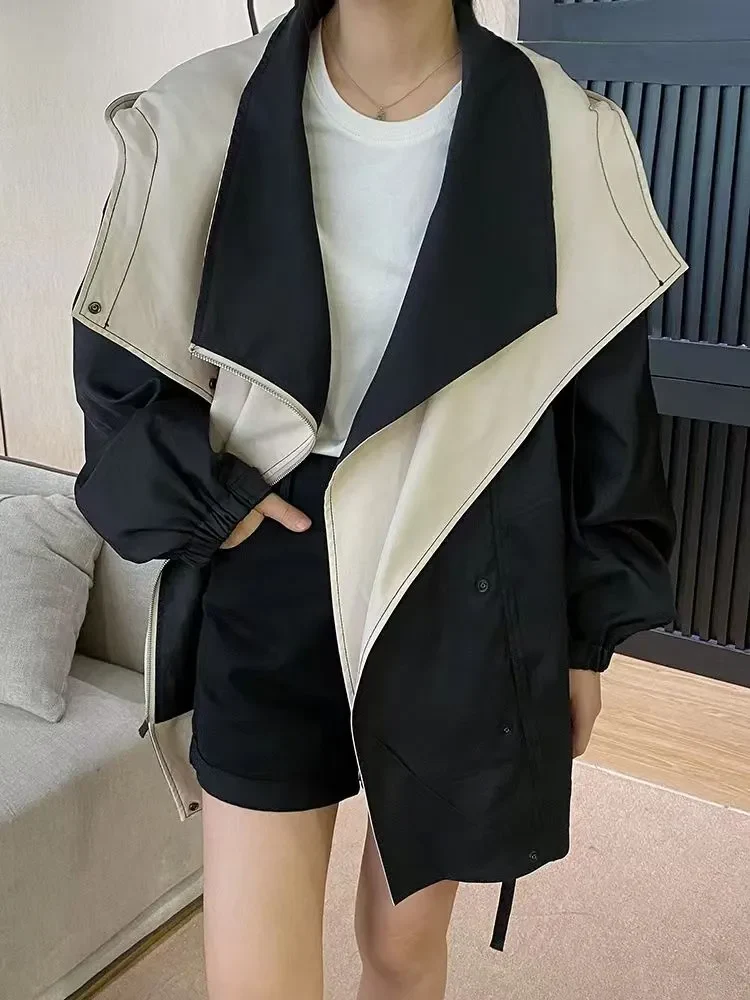Deborah | Two-layer jacket with zip and buttons - Image 7