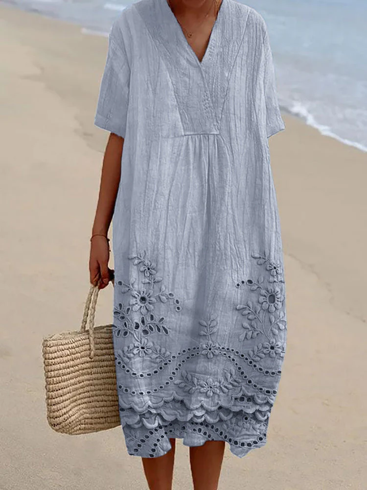 Delaney® | Women'S Floral Print Midi Summer Dress - Image 2