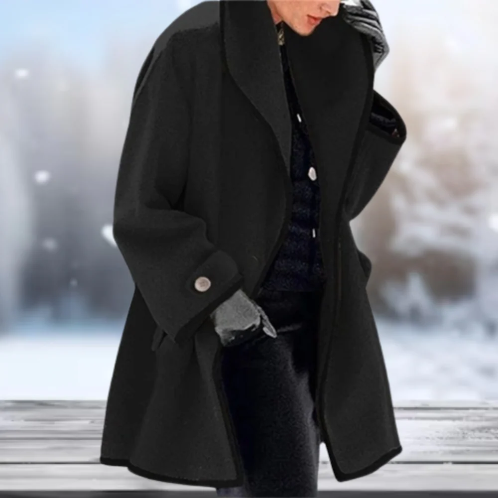 Delfina® | Coat de laine retro for women - Image 4