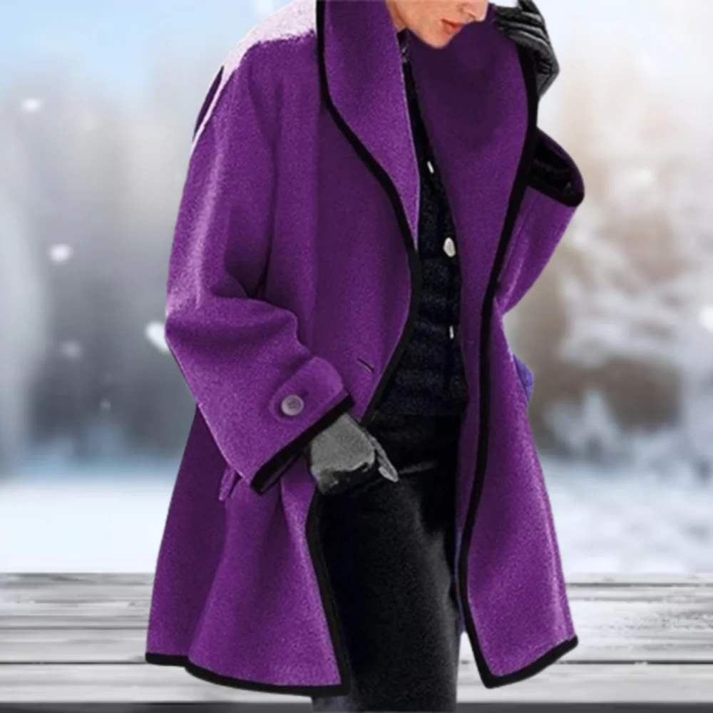 Delfina® | Coat de laine retro for women - Image 7