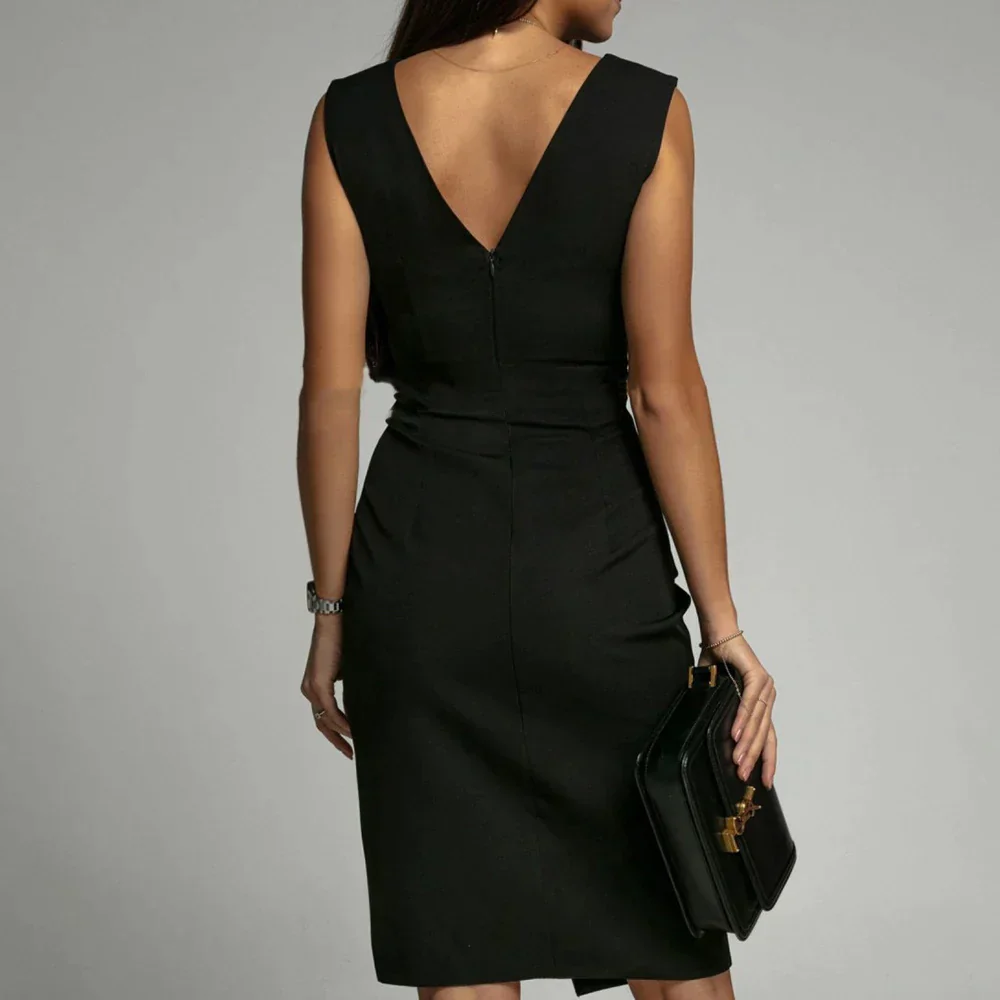 Delfina® | Elegant Midi Dress - Image 4