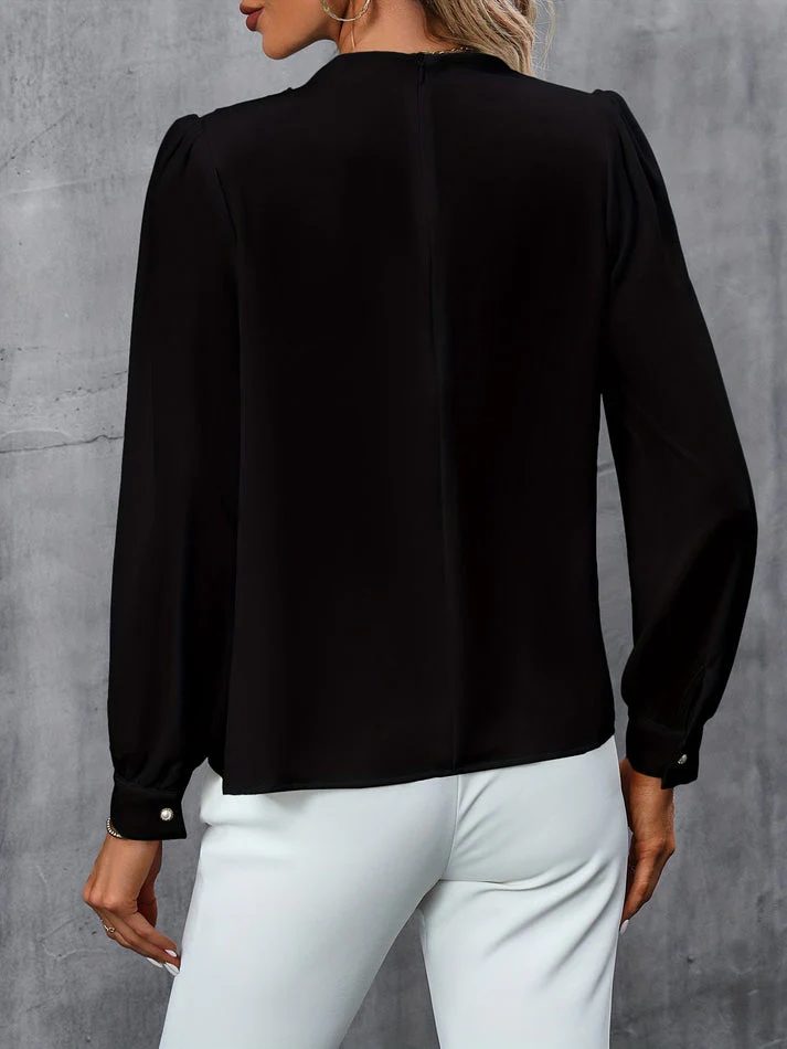 Delia | Casual and comfortable winter blouse - Image 3