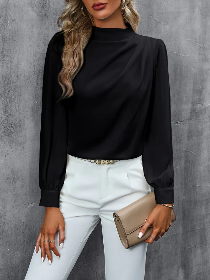 Delia | Casual and comfortable winter blouse - Image 9