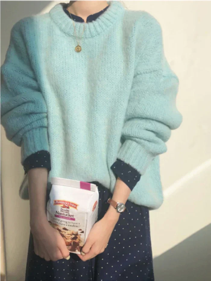 Delia | handwoven oversized sweater for women - Image 6