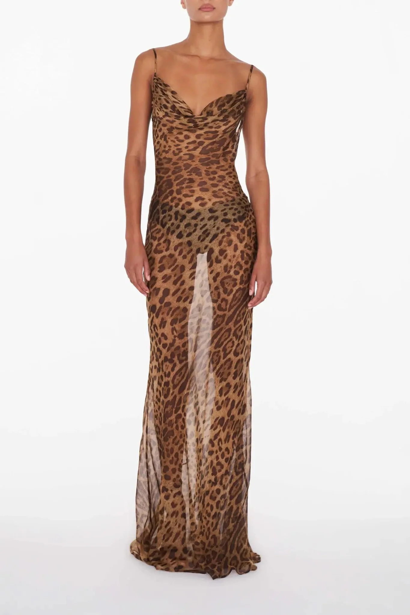 Delia® | Leopard Print Maxi Dress - Image 6