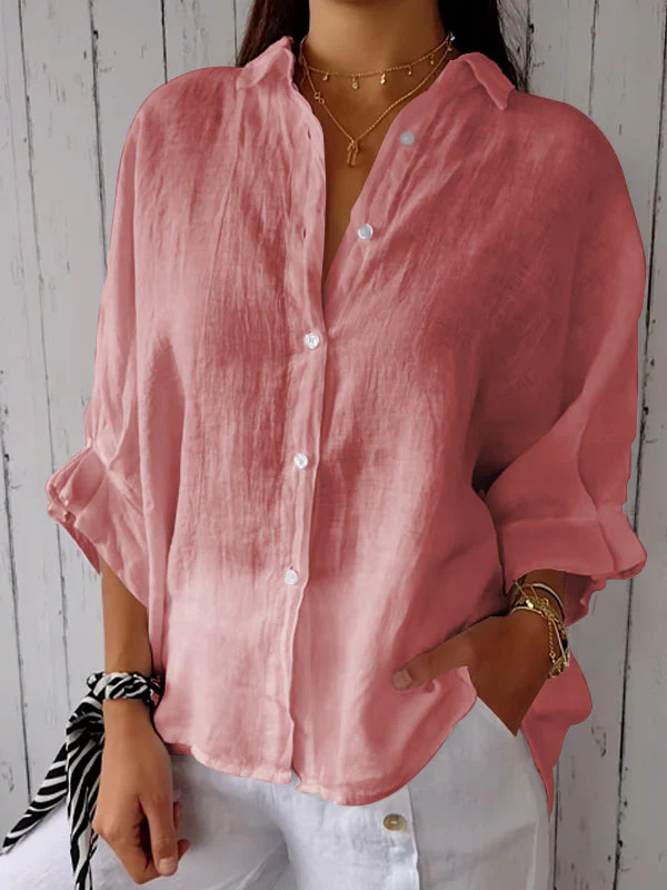 Denisse® | Relaxed Fit Cotton-Linen Summer Shirt - Image 3