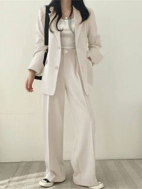 Desiree® | Casual blazer and pants set for women - Image 2