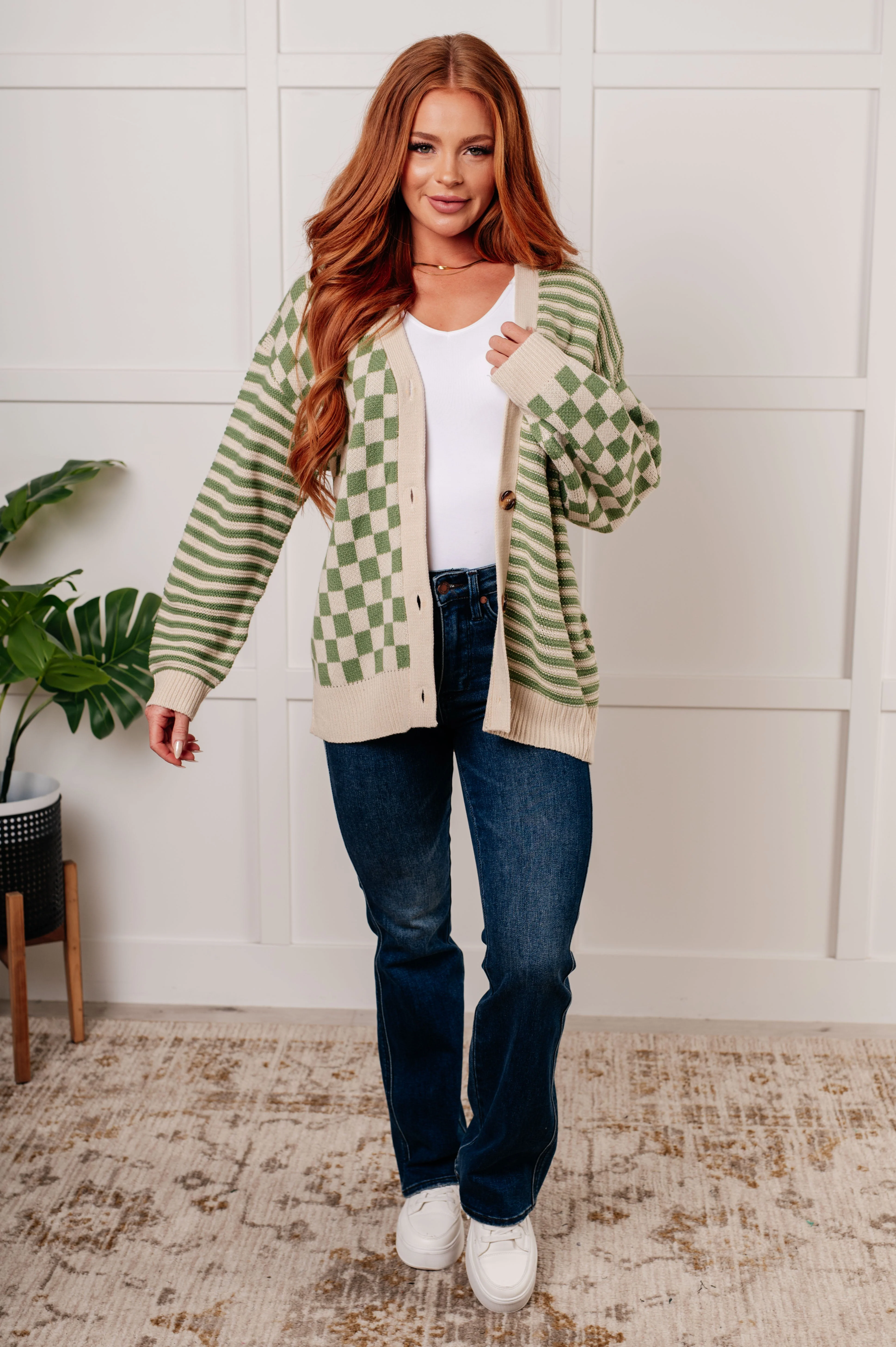 Diana | Button-down sweater knit cardigan - Image 5
