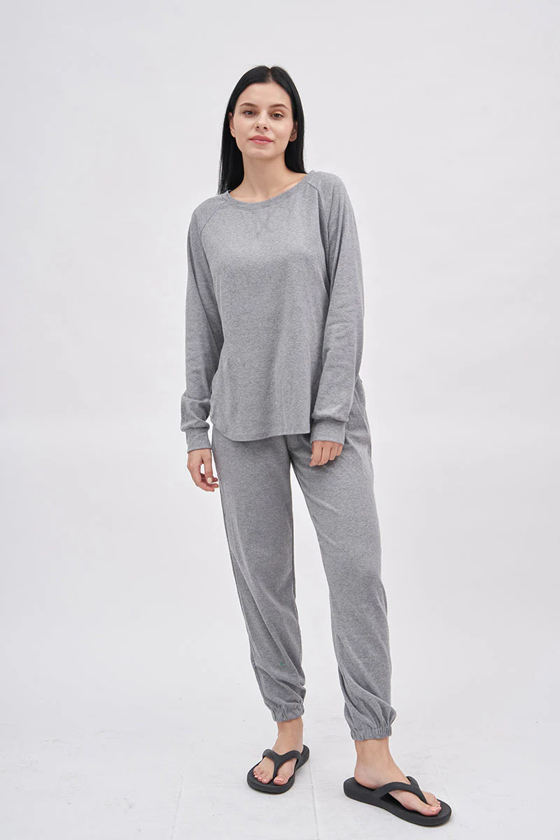 Diana | Casual two-piece cotton pajamas - Image 11