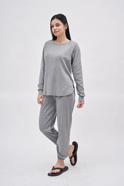 Diana | Casual two-piece cotton pajamas - Image 14