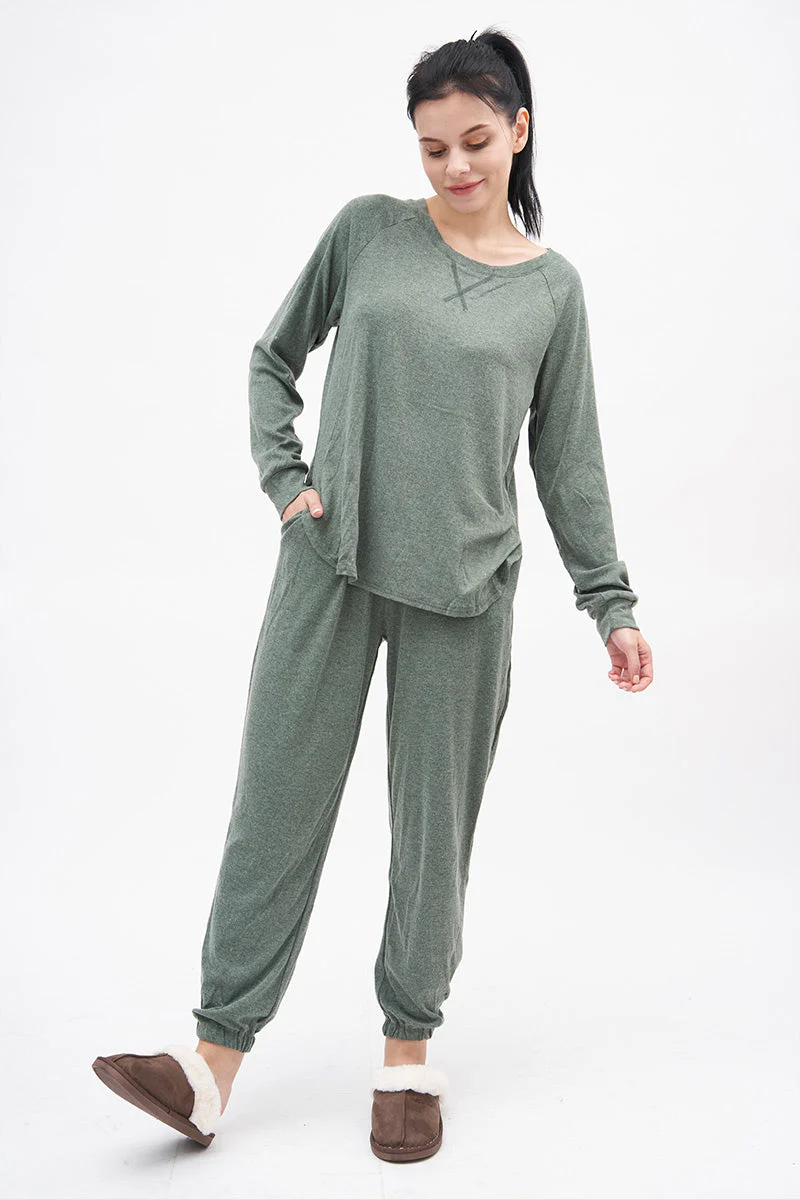 Diana | Casual two-piece cotton pajamas - Image 3
