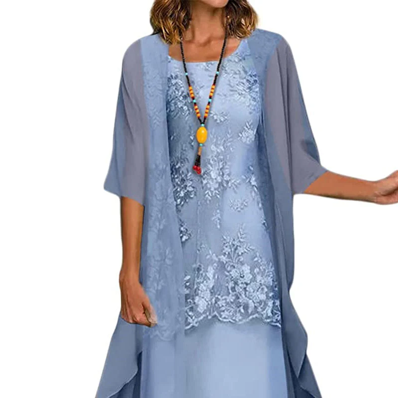 Diana® | Elegant chiffon dress for women - Image 4