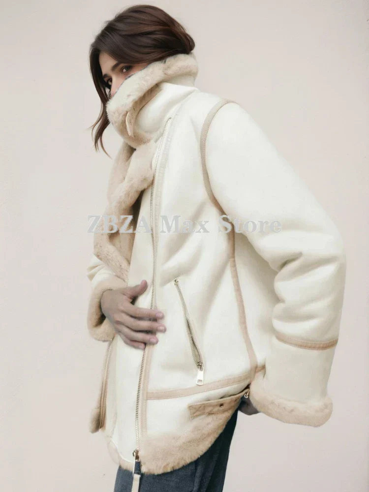 Diana | Warm faux teddy jacket for women - Image 2
