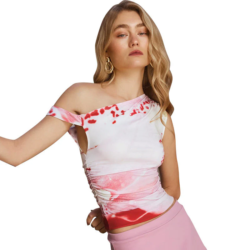 Diana® | Women'S Asymmetric Shirt With Fresh Color Gradient - Image 5