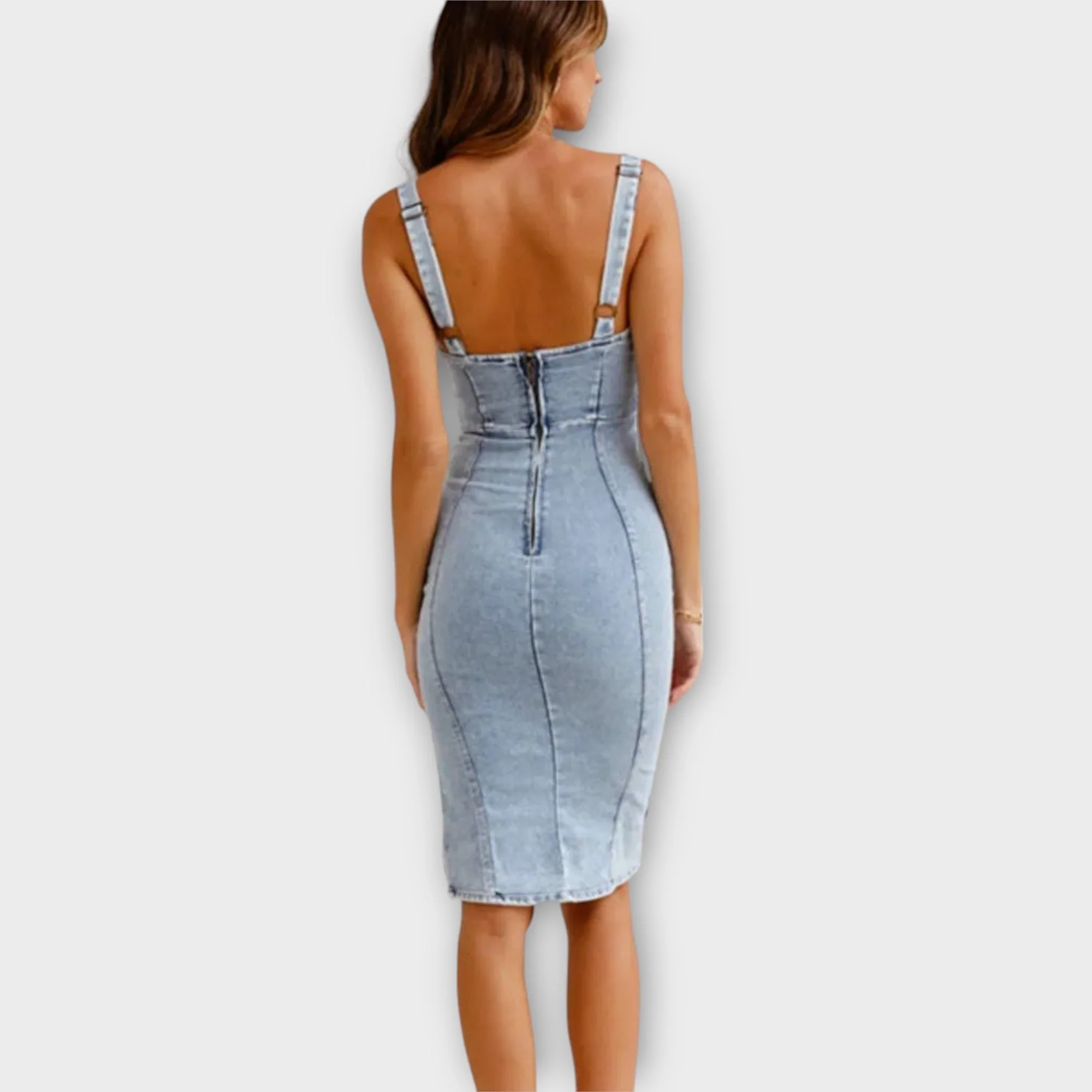 Dolores® | Denim Dress With Adjustable Straps - Image 5