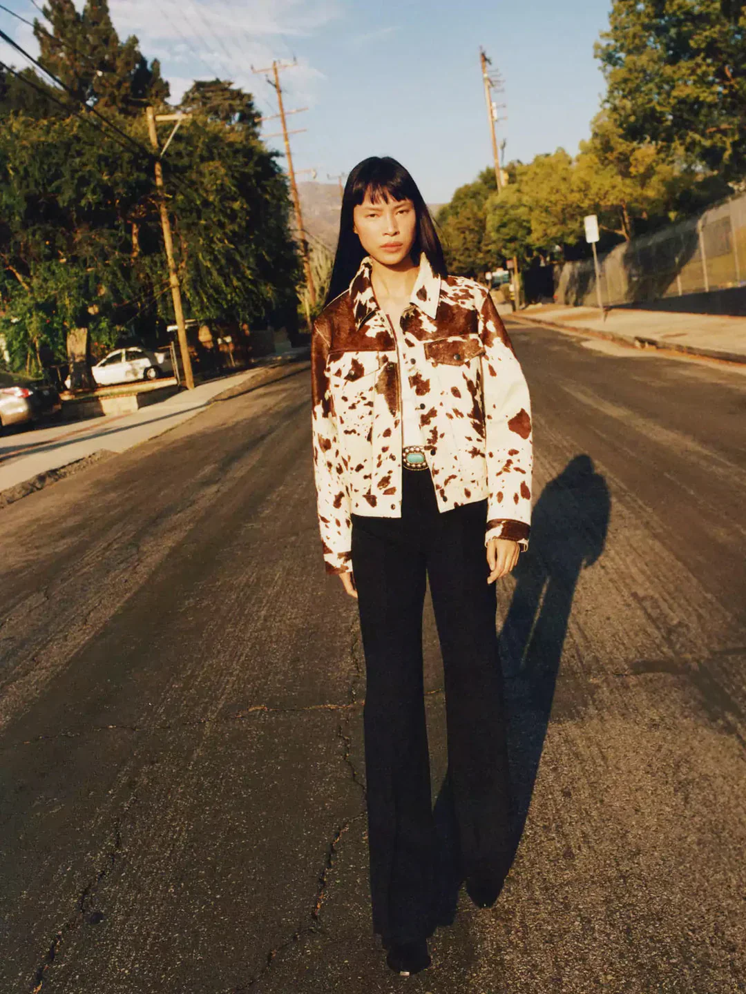 Dolores | PRINTED LEATHER JACKET - Image 5