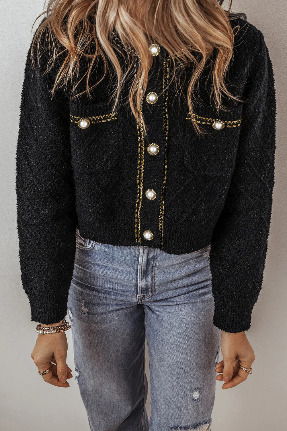 Dominique| Modern and comfortable winter cardigan - Image 2