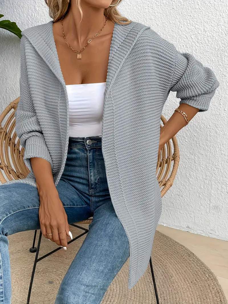 Doris | Cardigan with hood - Image 23