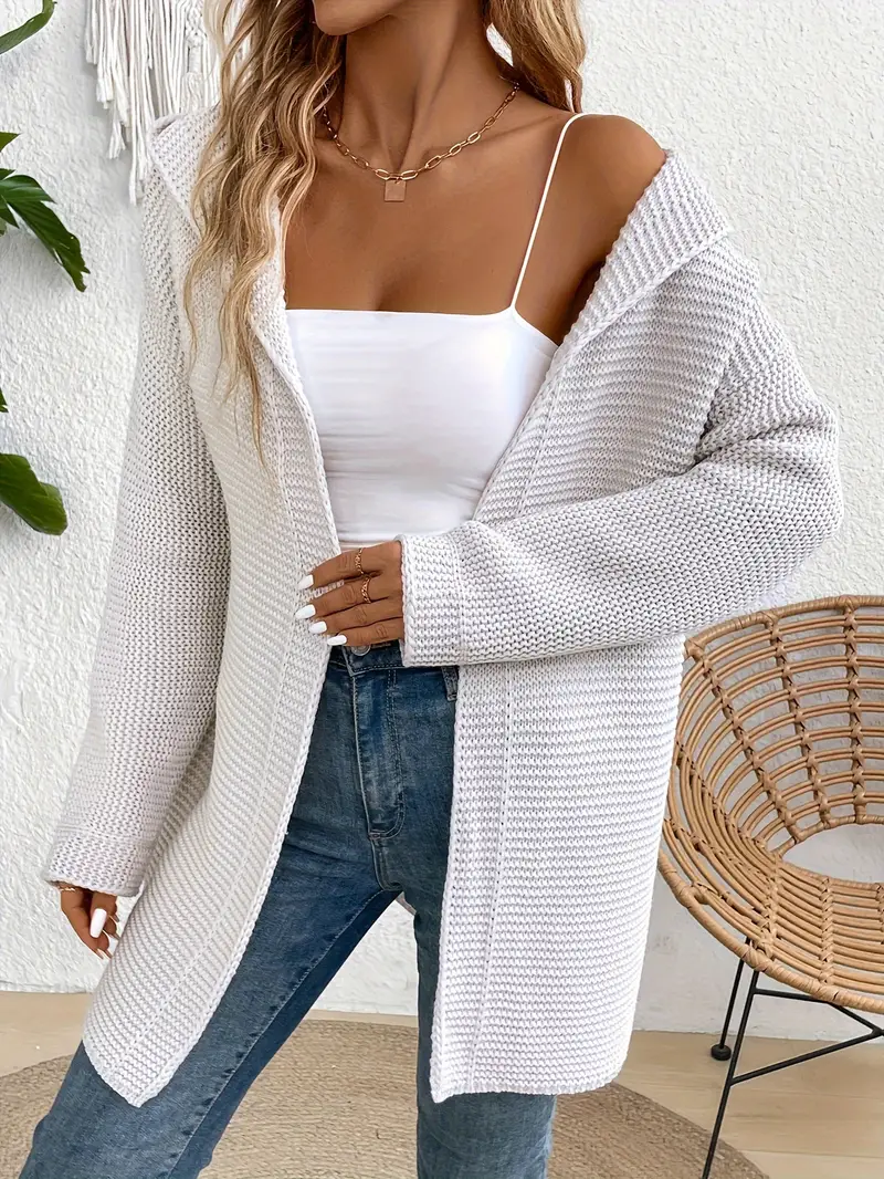 Doris | Cardigan with hood - Image 3