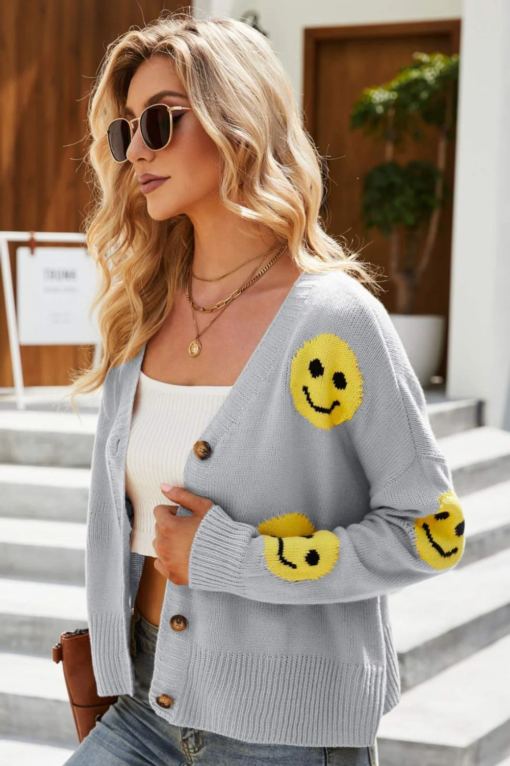 Doris| Classic and elegant winter cardigan - Image 6