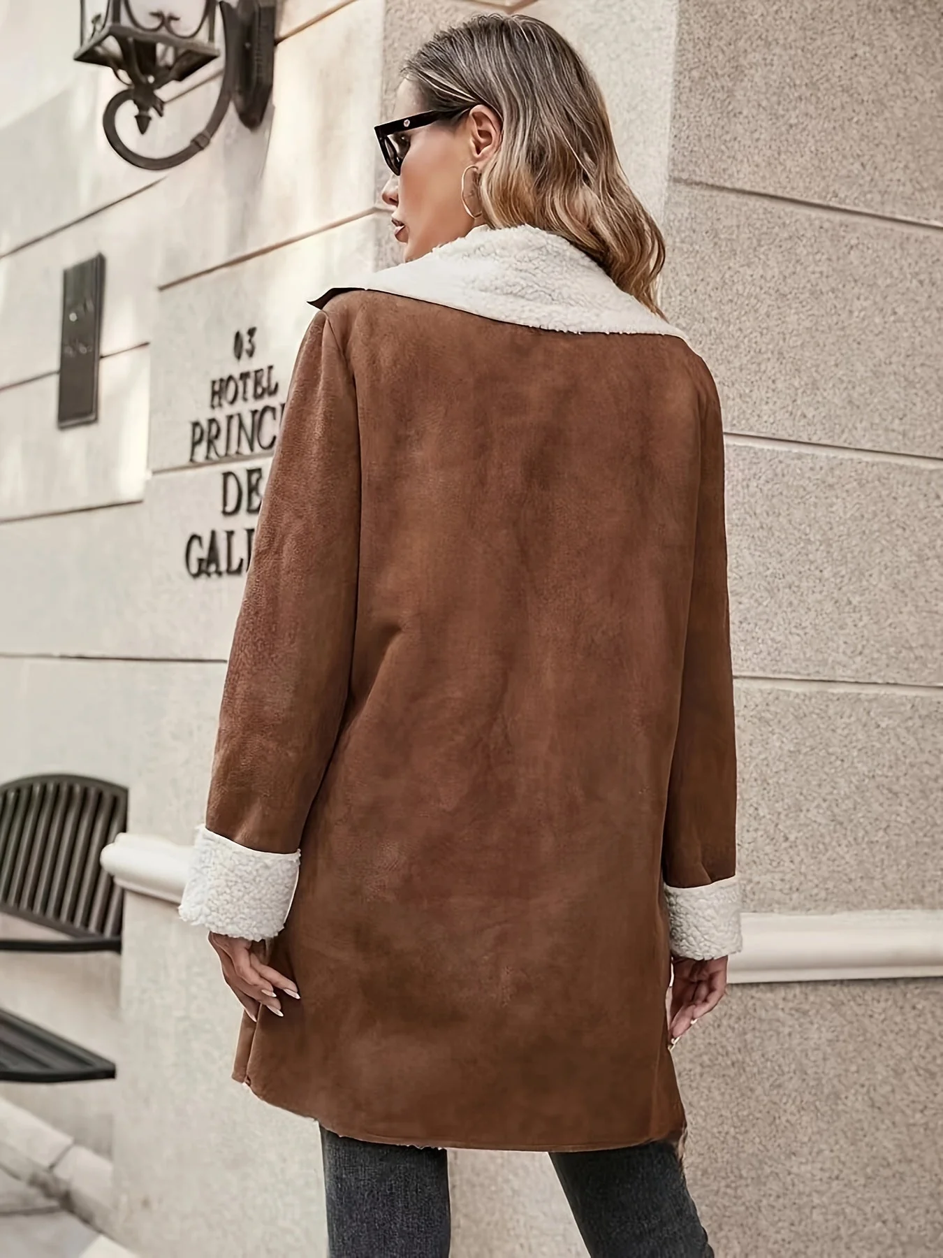 Doris | Insulated jacket with Sherpa lining - Image 3