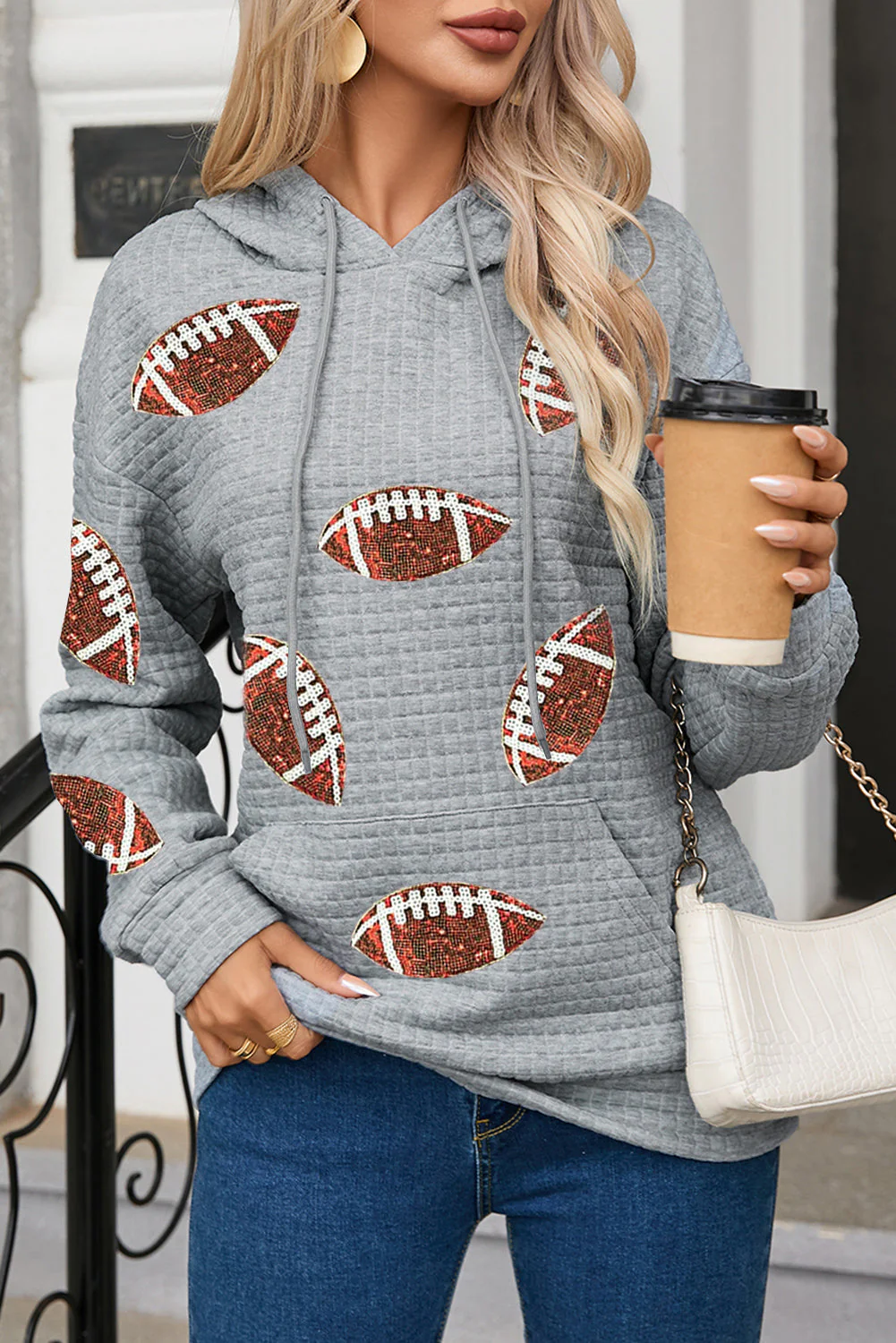 Dorotea| Relaxed and stylish winter hoodie - Image 3