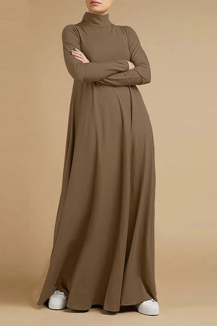 Dorotea® | Women'S Turtleneck Long Sleeve Dress - Image 3