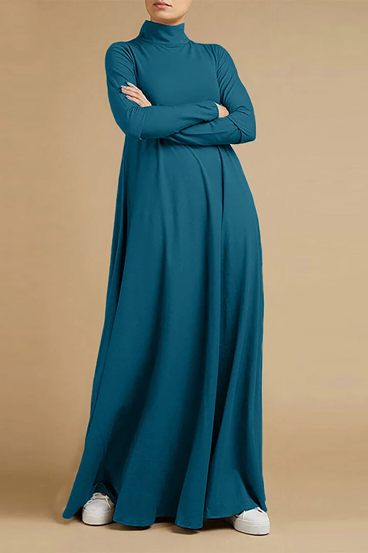 Dorotea® | Women'S Turtleneck Long Sleeve Dress - Image 4