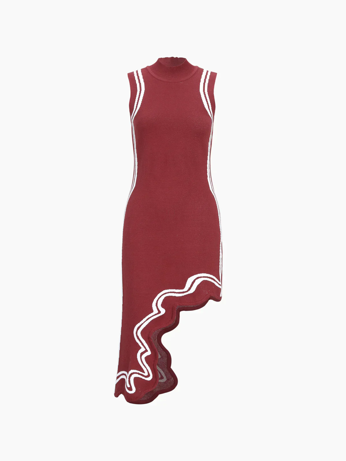 Dulce® | Asymmetrical Knit Dress - Image 12