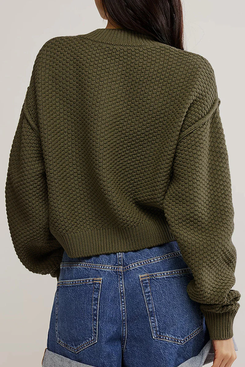 Dunja | Casual everyday outerwear with solid color buttons and O-neck - Image 14