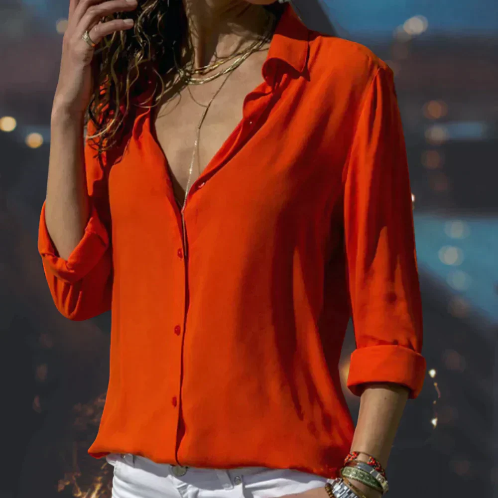 Edith® | Chiffon Blouse For Women - Image 2