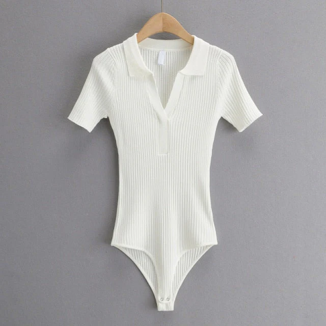 Edith® | Elegant Knitted Bodysuit - Image 4