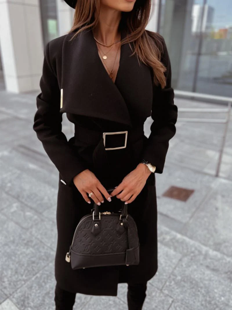 Edith® | Maxi elegant coat - Image 2