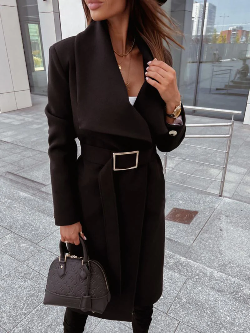 Edith® | Maxi elegant coat - Image 4