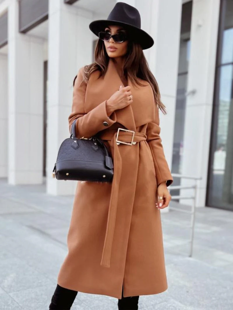 Edith® | Maxi elegant coat - Image 7