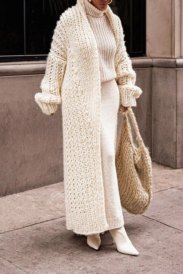 Edna | Classic and stylish winter cardigan - Image 3