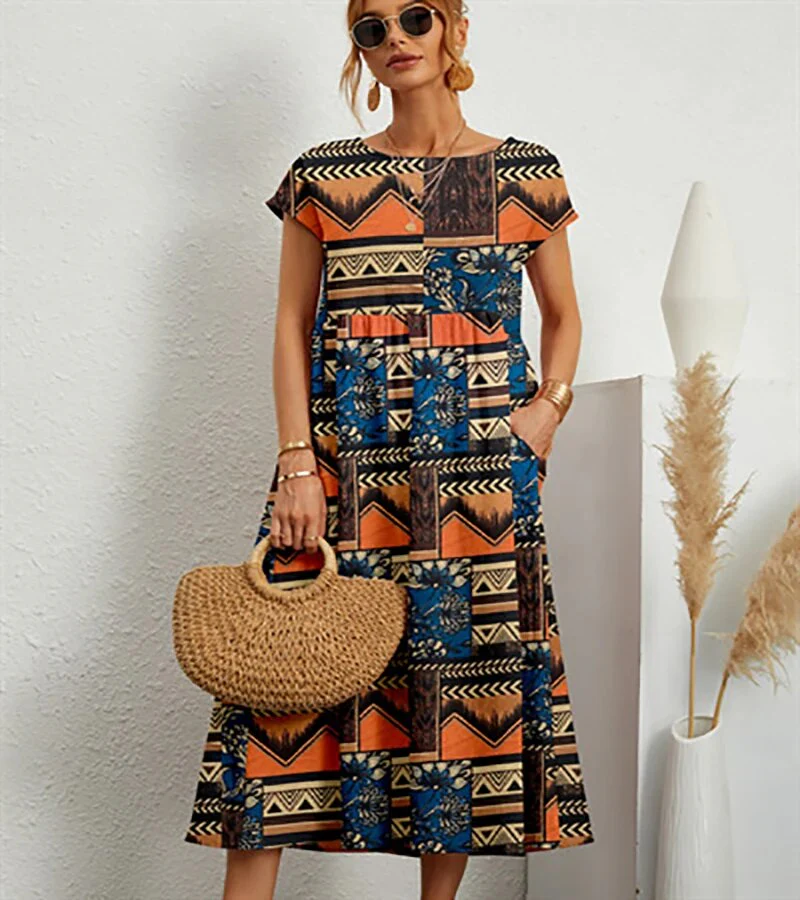 Edna® | Elegant Floral Dress - Image 4