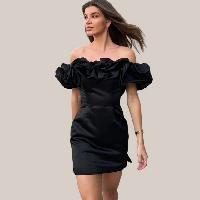 Edna® | Off-The-Shoulder Cocktail Dress With Ruffle Detail
