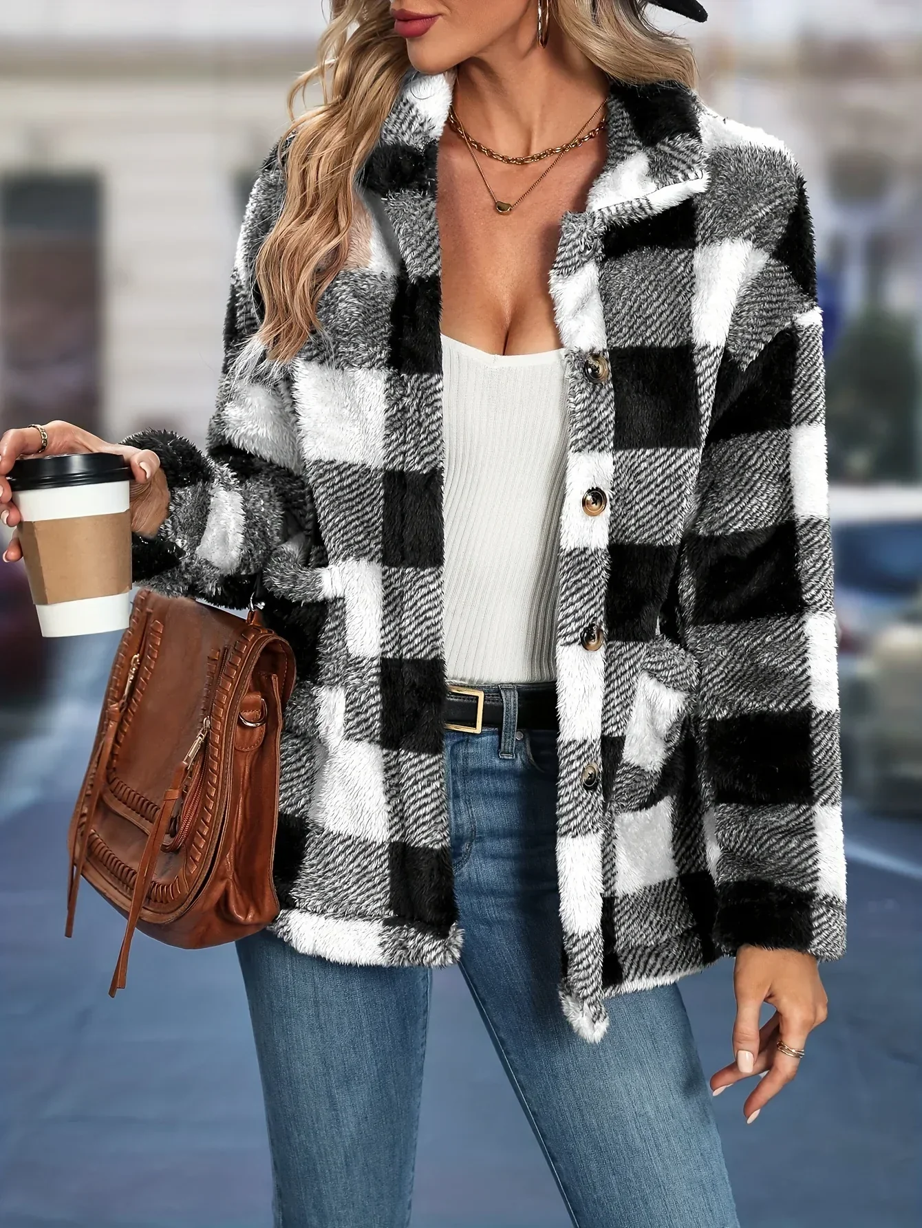 Elda | Women's European-American style fall/winter jacket - Image 4