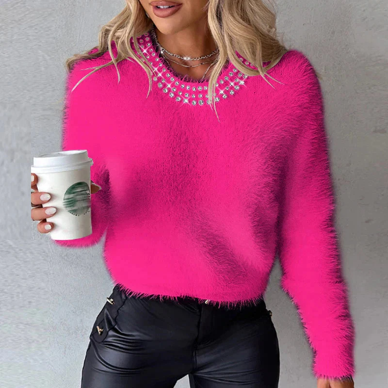 Elena® | Fluffy knitted sweater - Image 3